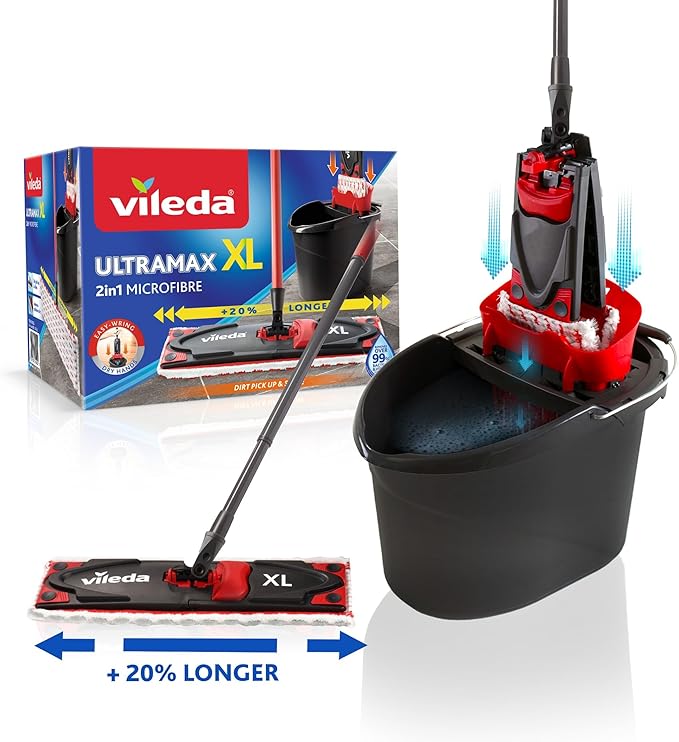 Vileda Ultramax XL Universal Complete Set red Black
