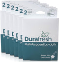 Wood Fiber Cloth Multipurpose Cleaning Eco-Friendly Sustainable Constructed so Food and Odor-Causing Particles can be Rinsed Away (8 Pack) - 9.5 x 11