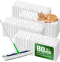 Heavy Duty Dry Sweeping Cloths Compatible with Swiffer Sweeper XL Mop Sweeper X-Large Dry Cloth Refills for Floor Mopping and Cleaning Disposable Pet Dry Pads Refills 80 Count
