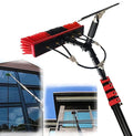 Solar Panel Cleaning BrushPole FedTelescopic Pole Window Cleaning for Photovoltaic Panel Cleaning Truck for Window Glass Wall