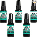 BluntPower (Ocean Breeze 5 Pack) Concentrated Air Freshener - Premium Oil Based Air Freshener Spray For Home and Car - Long-Lasting Bathroom Spray Car Freshener &amp Odor Eliminator Spray