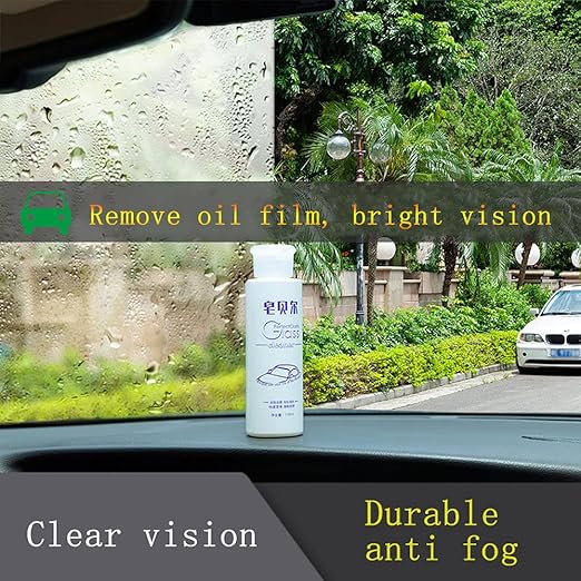 SAUBERES Perfect Clarity Glass Cleaner - Cleansing Agent for Car Coating Film Insect Stains Immediate Effect 110mL