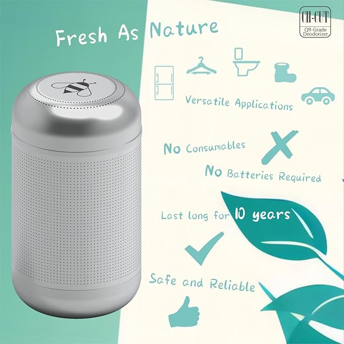 Magic Capsule-2026 NEW Upgrade-Refrigerator Deodorizer Lasts for 10 Years Odor Eliminator Fridge Deodorizer Beats Baking Soda and Bamboo Charcoal Air Purifying Bags