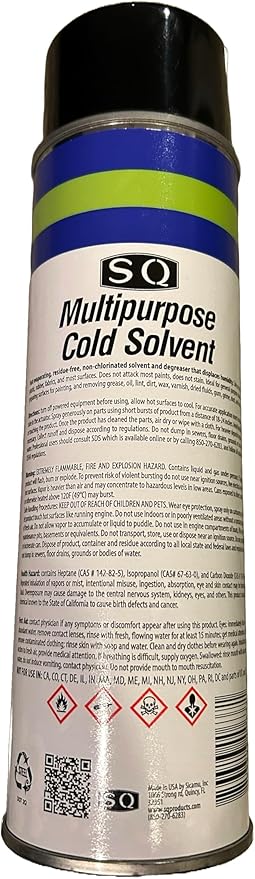 SQ Multipurpose Cold Solvent and Degreaser 12 oz per can (42)