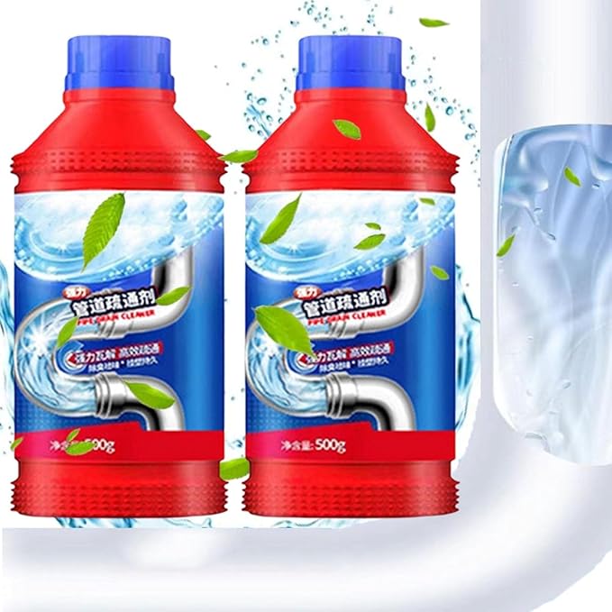 Pipeline Dredging Agent500mlPowerful Pipe Dredge AgentKitchen UnblockerPowerful Pipeline Dredging Agent for Versatile Occasions (2pc)