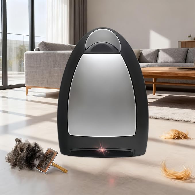 Automatic Dustpan Vacuum 1000w Powerful Touchless Vacuum for Salon Hair &amp Pet Hair Electric Broom Vacuum Sweeper with 3.6l Capacity Home Essentials Black