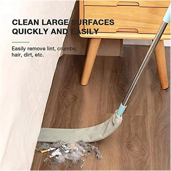 Compatible for Hardwood Floor Cleaning Household Dust Cleaner Dust Brusheshome Long Handle Mop Long Telescopic Duster Bedside Sofa Gap(A)