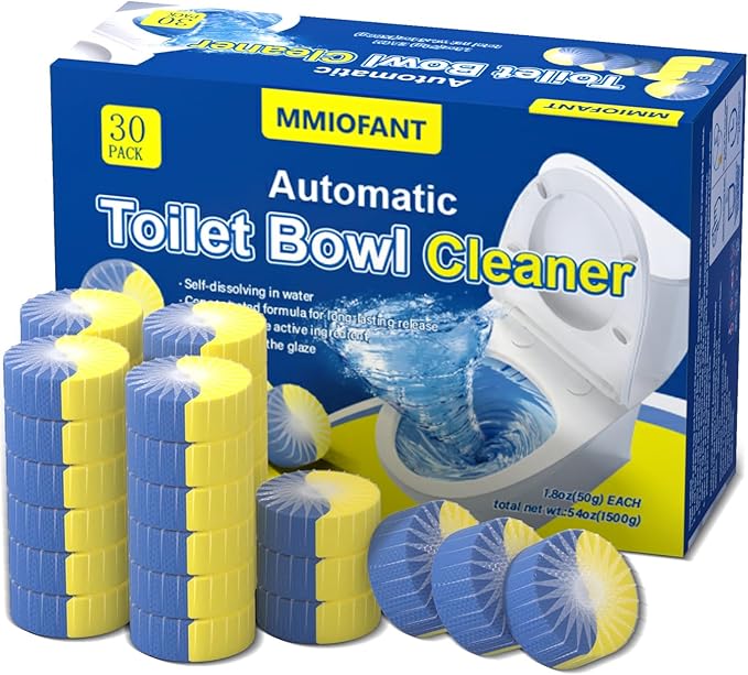 Automatic Toilet Bowl Cleaner TabletsToilet Cleaner Tablets For TankBathroom Cleaner For Tank