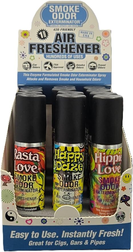 Smoke odor extreminator &amp air freshner 1 oz | full box | 12 pc