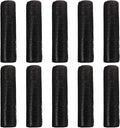 VICASKY Disposable Garbage Bags Drawstring Trash Bags 10 Packs 150pcs Black Plastic for Kitchen and Home Waste Management