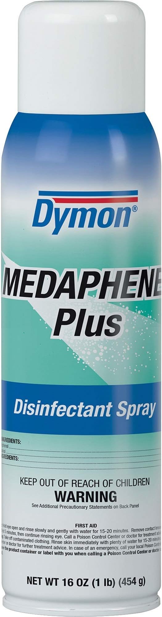 Dymon ITW35720CT Medaphene Plus Disinfectant Spray 12 / Carton Aqua7.75 x 2.50 x 2.5035720CT