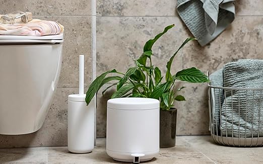 Zone Denmark Modern Elegance Nova Bathroom Bin Cosmetic Bin and Waste Bin - Sleek Design for Stylish Bathrooms and Efficient Waste Management
