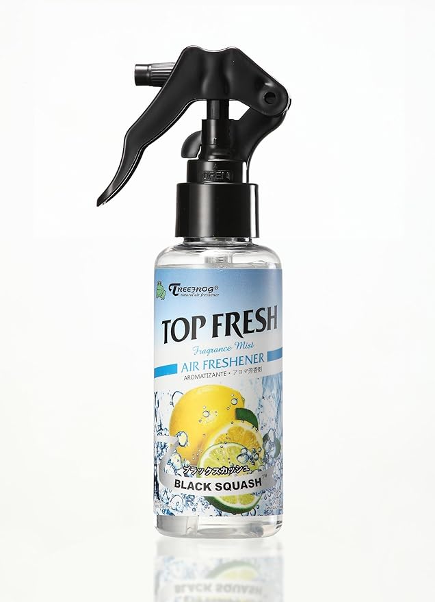 5 Pack Treefrog Black Squash Scent Fragrance Mist Spray Tree frog Top Fresh Air Freshener