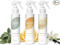 Grow Fragrance 100% Plant-Based Air Freshener Spray | Freshen Fabric &amp Rooms | Golden Grove Woodland Sage Blondewood Scents | Made with Natural Essential Oils - Variety 3 Pack 5 oz each