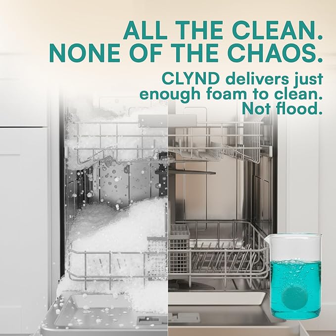 Dishwasher Cleaner and Deodorizer Tablets - 24 Pack Deep Clean Dishwasher Cleaning Tablets Heavy Duty Streak-free Shine Dish Washer Cleaner Natural Descaler and Odor Eliminator 12 Month Supply