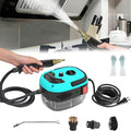 Muntuni 2500W Handheld High-Pressure Steam Cleaner Portable High-Temperature Steamer for Pet Fur Car Cleaning and Home Use - Blue