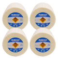 4x4 Wool Felt Wheel 4 Pack Fine Grit for Polishing and Mirror Polishing of Metal