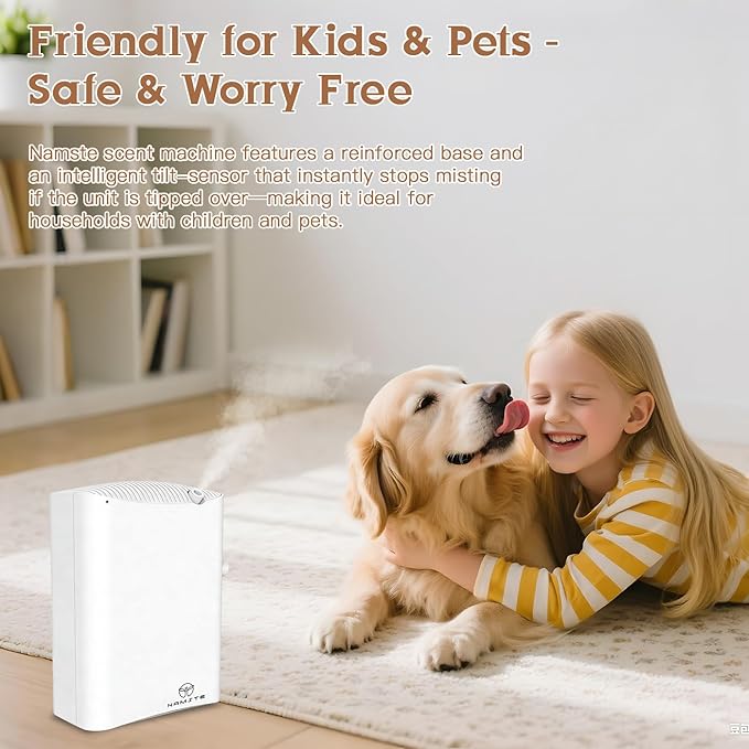 Waterless Essential Oil Diffuser HVAC Scent Machine - Smart APP &amp WiFi Control 3500 sq. ft Coverage Cold Air Aroma Minimalist Aromatherapy Diffusers 500ML for Home Hotel Office Large Room