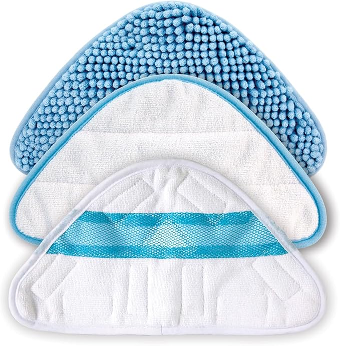 H2O MOP® HD Steam Mop Accessories (3pk Assorted Floor Pads - H2O HD)