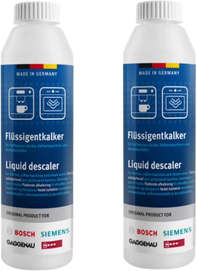 Gaggenau 00312010 Descaler and 00576698 Stainless Steel Conditioner Cleaner Set