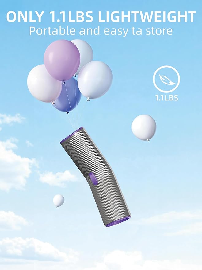 Cordless Car Vacuum 4-in-1 Portable Mini Handheld Vacuum Cleaner with 15000pa High Power 2 Suction Modes &amp Multi-Nozzles for Car Home Office Pet Silver