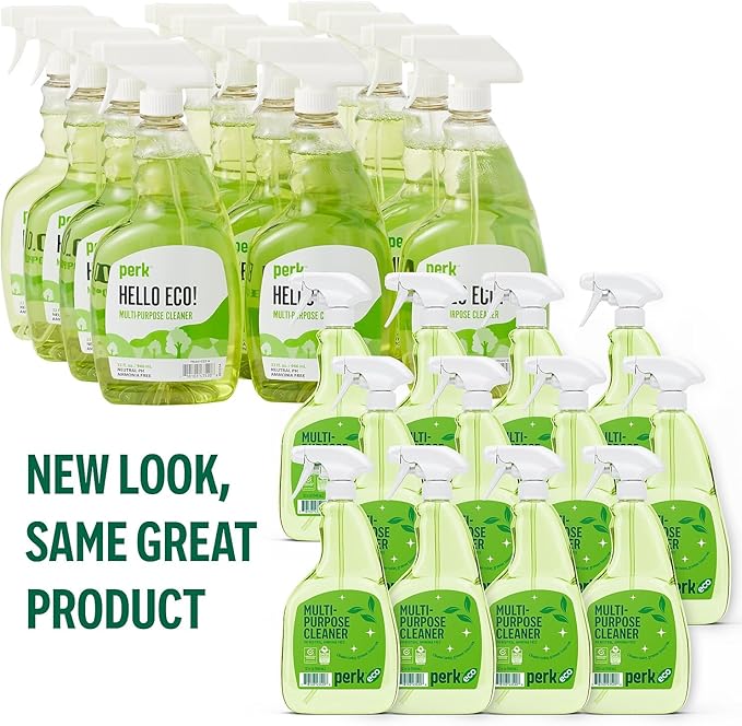 Perk Eco Multi-Purpose Cleaner Ready To Use 32 oz. 12/Carton