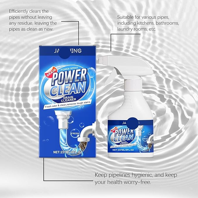 Drain Pipe Cleaner for Kitchen and Toilet Sinks - Unclog Drains &amp Remove Blockages with Ease Household Cleaning Essential(1PCS)