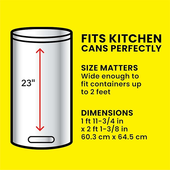 Glad ForceFlex Tall Kitchen Trash Bags 13 Gallon Fresh Clean (Package May Vary)140 Count (Pack of 2)