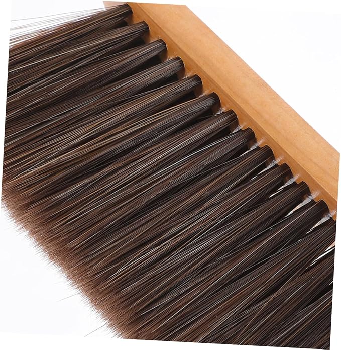 4pcs Wooden Hand Broom Handle Dust Brush for Deep Cleaning Beds Sofas and Furniture Efficient Upholstery Tool for Household Chores