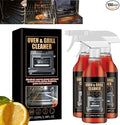 Oven Cleaner Spray Heavy Duty Oven And Grill Cleaner Air Fryer Cleaners Heavy Duty Stove Glass Cleaners Woodburner Glass Door Clean Heavy Duty Oven Clea/ner Clean Up Kitchen Oil Stains (3)