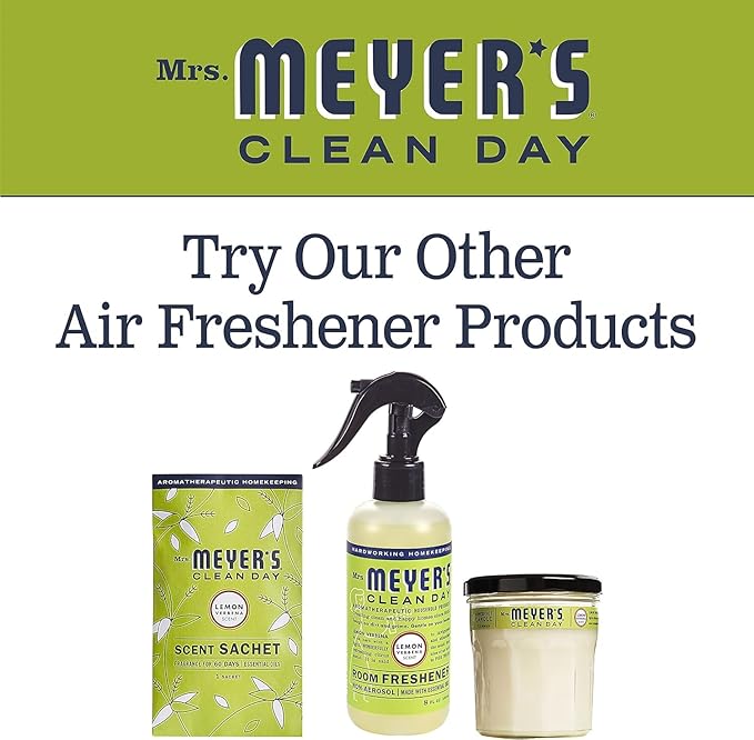 Mrs. Meyers Room Freshener - Lemon Verbena - Case of 6-8 oz