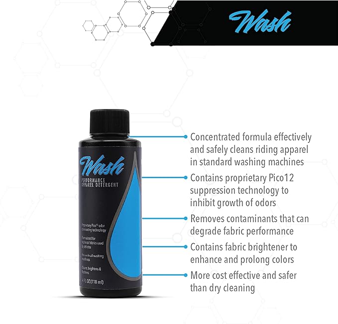 Molecule Athlete Kit - 16oz Wash &amp 16oz Refresh. Performance Apparel Care Race Suits Cleans &amp Deodorizes 16 Ounces (1 Kit)