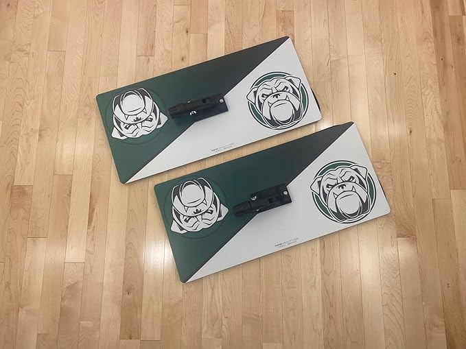 Custom 26x12 Microfiber Sweat Mop Set - Game Day Perspiration Mop for Basketball Court
