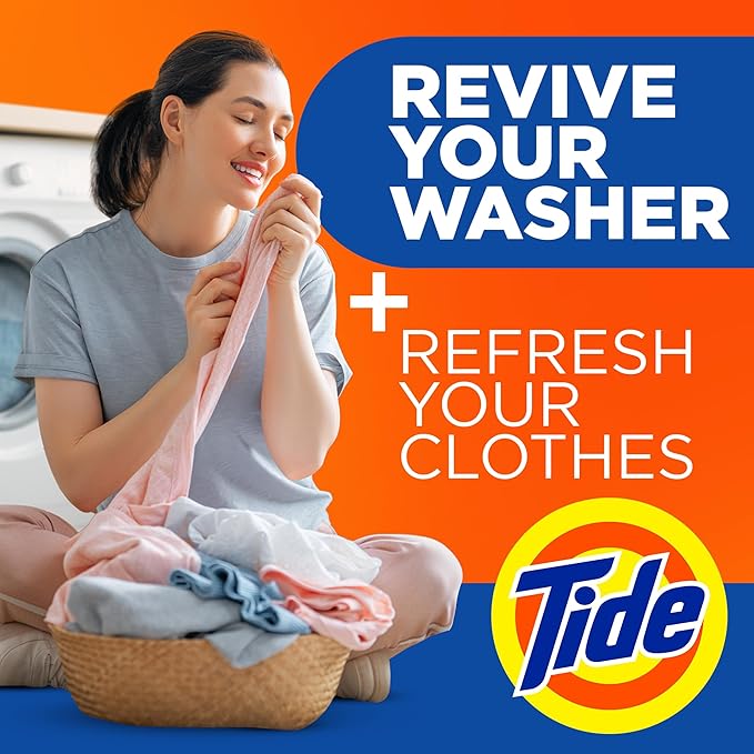Tide Laundry Stain Remover Washing Machine Cleaner Bundle