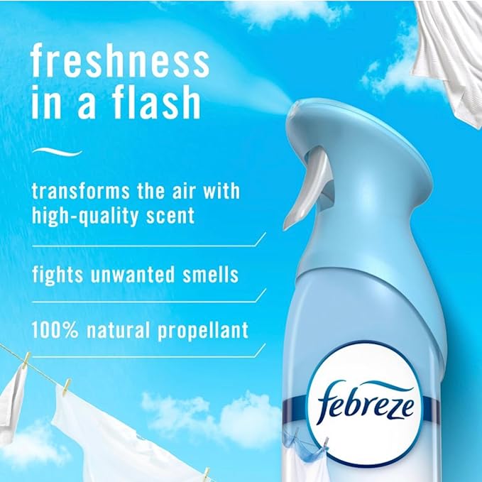 Febreeze Spring Summer Scents Limited Edition Room Freshner Spray | Vanilla Suede | 3-pack (Vanilla Suede)