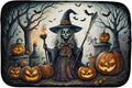 Caroline's Treasures DAC2283DDM Witch Spooky Halloween Dish Drying Mat Absorbent Dish Drying Mat Pad for Kitchen Counter Dish Drainer Mat for Countertop 14 x 21 Multicolor