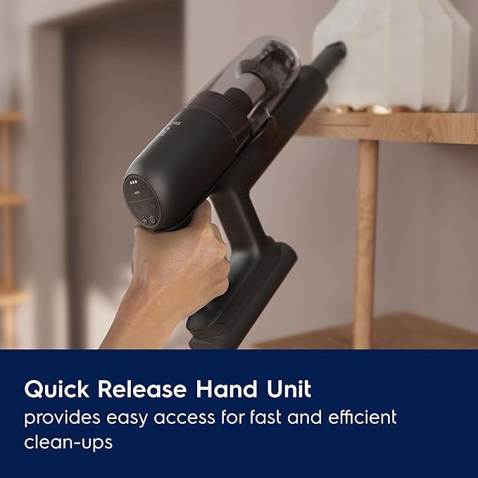 Electrolux Ultimate700 Cordless Stick Vacuum with PowerPro Bristle Nozzle and High Suction Power 50-Minute Run Time 4 Power Modes Granite Gray