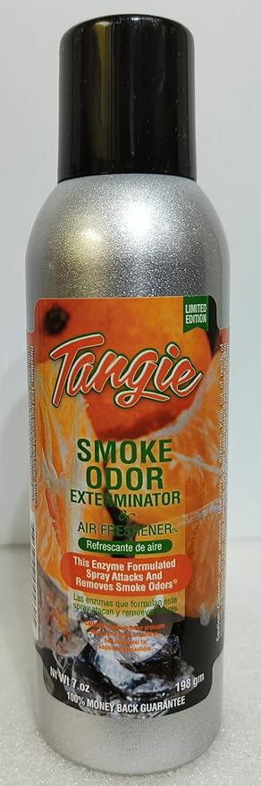 Smoke Odor Exterminator 198 gm/ 7 oz Large Spray Tangie 7oz Can 4 Pack. Assorted