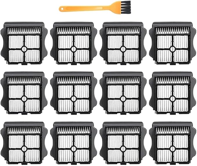Washer Handheld Vacuum Spare Part Compatible for TINECO Floor One S3 / 3 Roller Brush Hepa Filte Accessories Cordless Wet Dry Floor(As Shown o) uyfgiufg8ig
