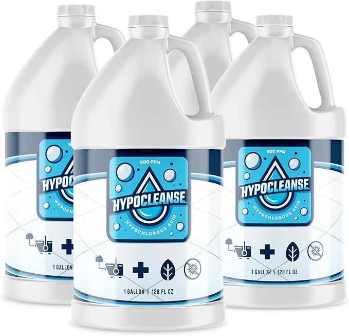 Hypochlorous Acid | HOCl | 500 PPM | 1 Gallon | Multi-Surface Cleaner