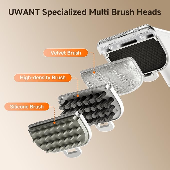 uwant Portable Carpet and Upholstery for Deep Cleaner 18Kpa Carpet Cleaner Machine for Cars Pets with Cleaning Tool and Self Cleaning Set of 1 for Spot Rug Couch