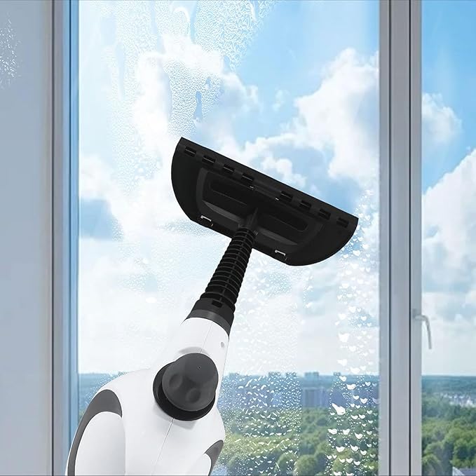 Handheld steam cleaner handheld steamer -135 ° C high temperature and high pressure 9-piece set of accessories suitable for whole house/kitchen/car/clothing sterilization and cleaning
