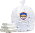 Veska 30-33 Gallon Clear Trash Bags Heavy Duty (Value Pack 250 Bags) Large Clear Plastic Recycling Garbage Bags. Large Trash Bags 30+ 32 Gallon