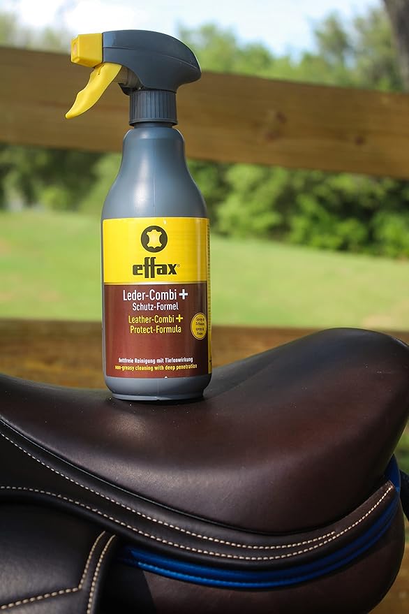 Effax Leather Cleaner Supplies Leather Cleaner Tack Cleaner Tack Care (Leather Combi + Protect Formula Spray)