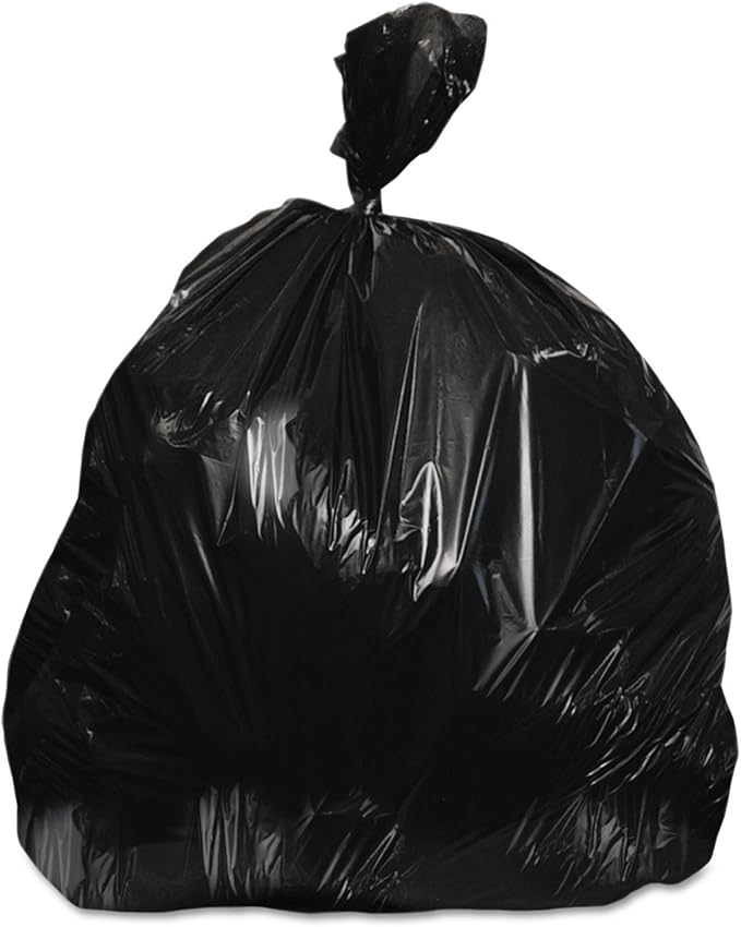 RePrime H4832TKX01 Can Liners 16 gal 1 mil Black 24-Inch x 32-Inch 250/Carton