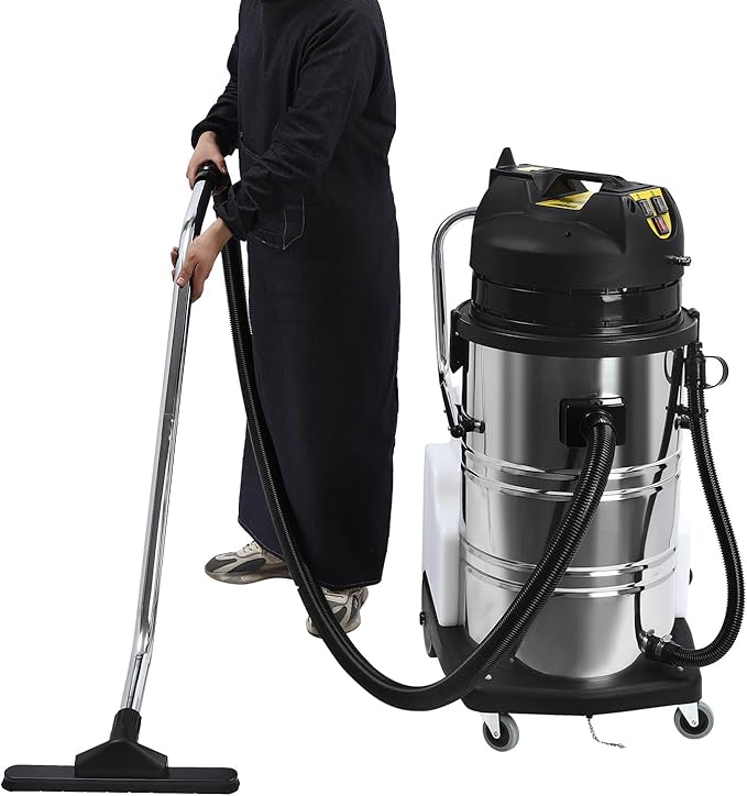 80L Commercial Carpet Cleaner Upholstery Cleaner Machine Carpet Extractor for Car Detailing Extractor Cleaning Machine for Carpet Cleaning Wet Dry Vacuum Cleaner Sofa Cleaner
