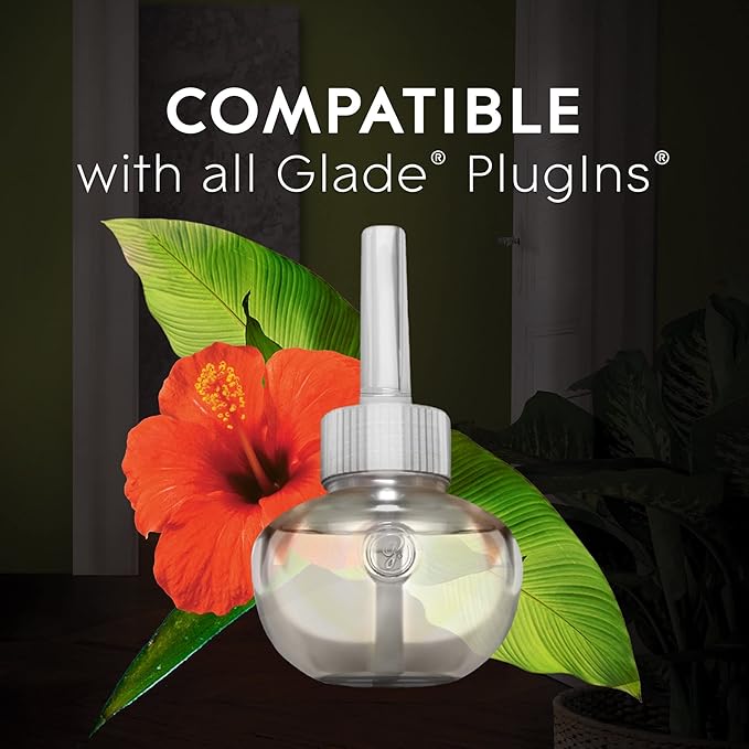 Glade Plugins Plus Warmer and Refill Hawaiian Breeze 0.67 OZ 1 CT (Pack - 2)