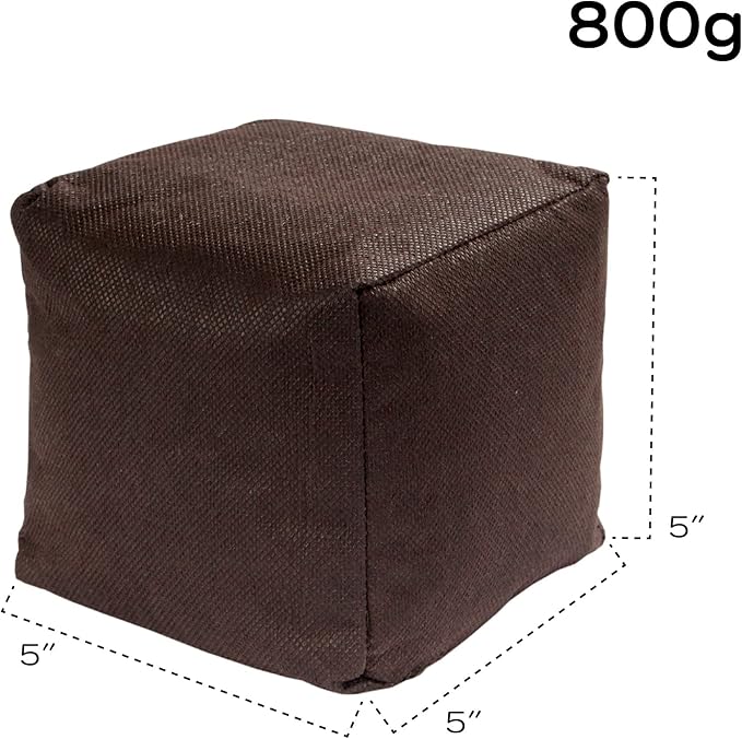 BambooMN Activated Bamboo Charcoal Air Purifier Cube - 800g Chocolate - 2 Units