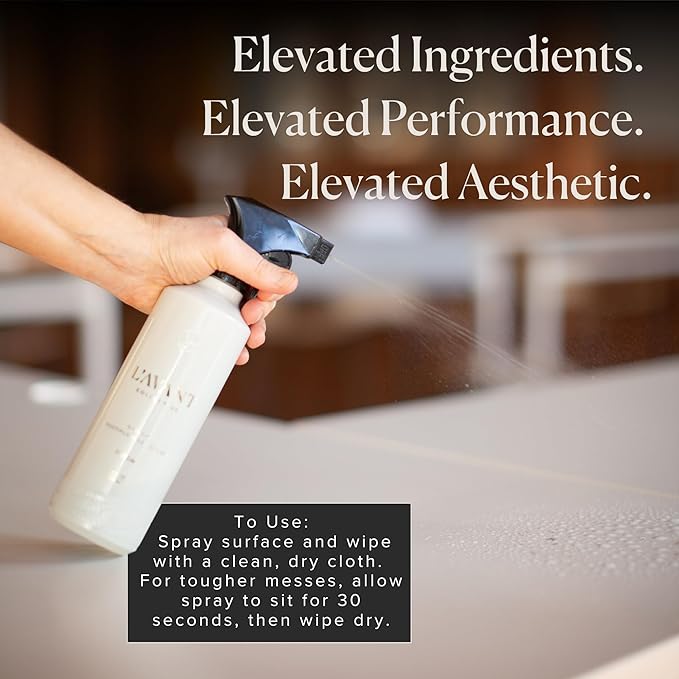 L'AVANT Collective Multipurpose Surface Cleaner | Provides a Powerful Clean to Remove Grease &amp Grime | Fresh Linen Scent (16 Fl oz)