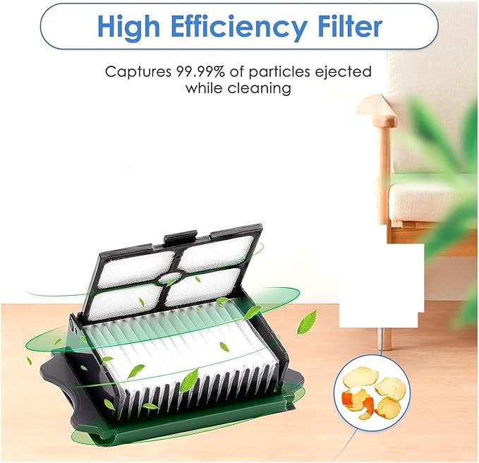 Compatible For TINECO Floor One S3 / Floor 3 Hepa Filter Accessories Cordless Wet Dry Floor Washer Handheld Vacuum Spare Part(A)